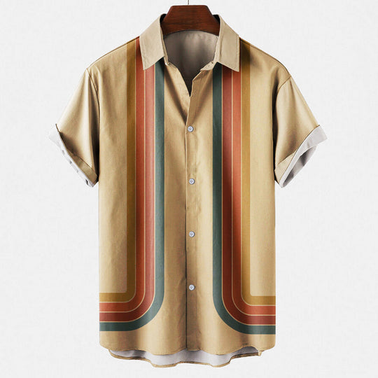 Bram - Stylisches Herren-Retro-Shirt