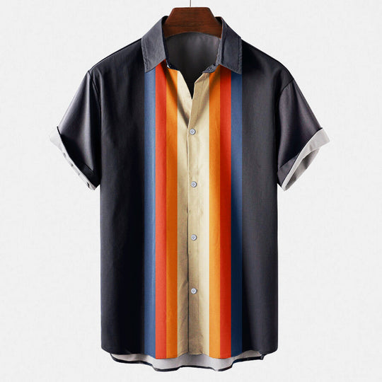 Bram - Stylisches Herren-Retro-Shirt