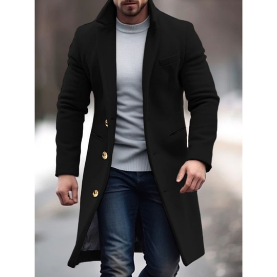 Renatea | Herren Winter Trench Mantel | Lange