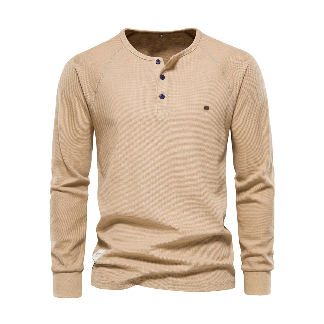 Johanin | Lässiges Herren-Henley-Shirt