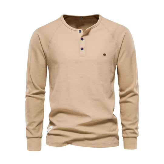 Johanin | Lässiges Herren-Henley-Shirt