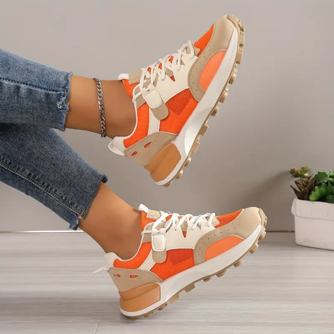 Laura | Lässige Farbblock-Sneaker für Damen