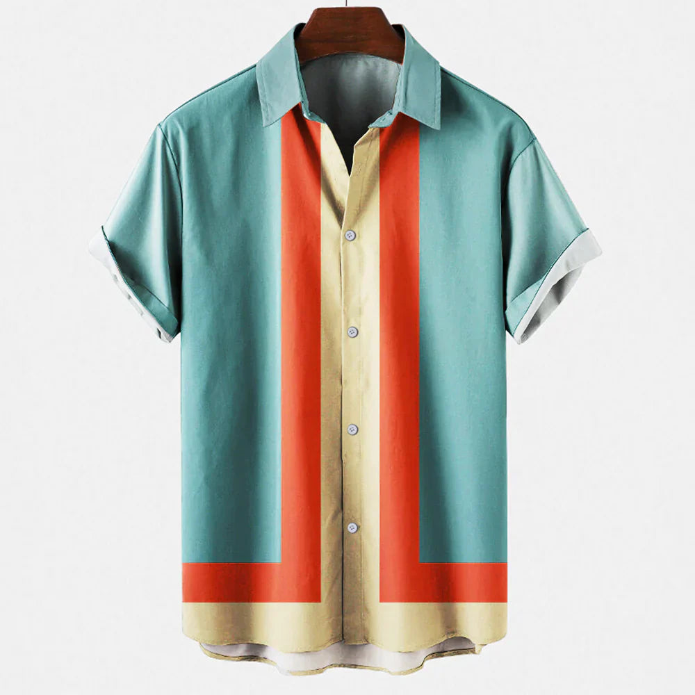 Bram - Stylisches Herren-Retro-Shirt