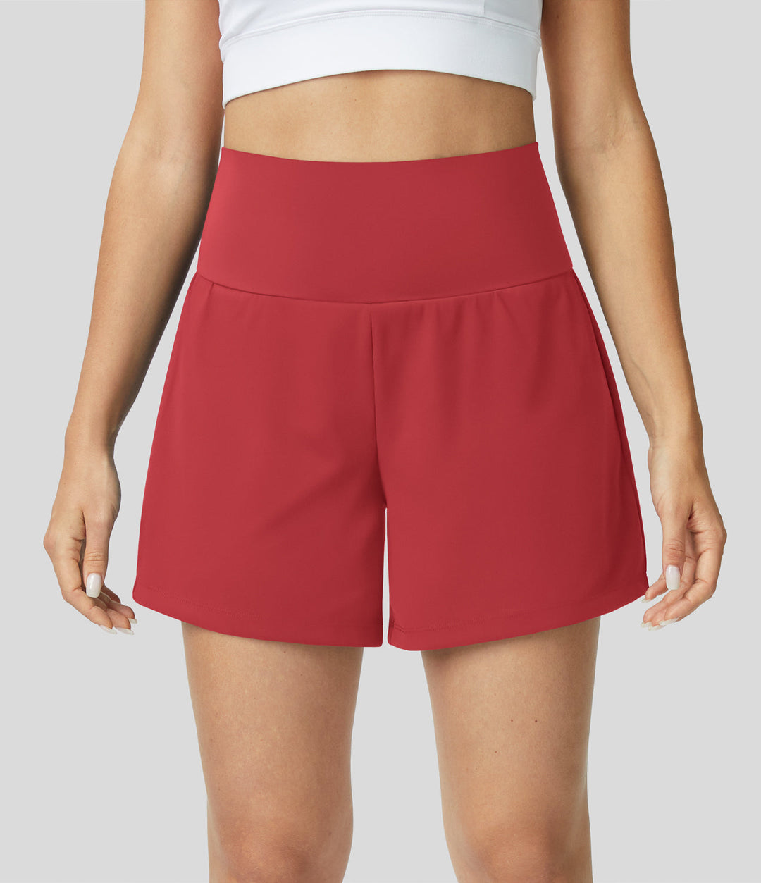 Hilara | 2-in-1 Yogashort mit Hoher Taille