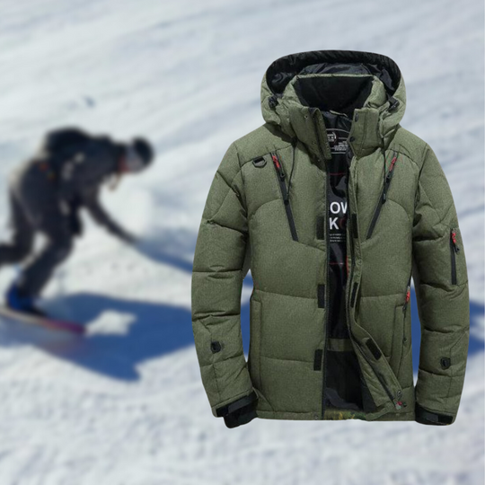 Zaylen | Herren Winterjacke mit Kapuze