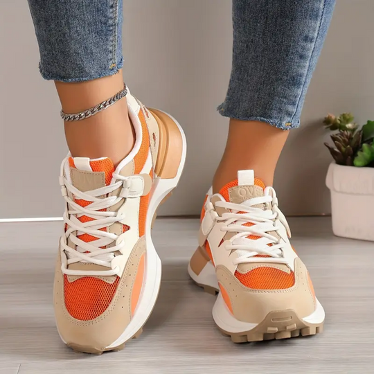 Laura | Lässige Farbblock-Sneaker für Damen