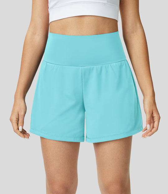 Hilara | 2-in-1 Yogashort mit Hoher Taille