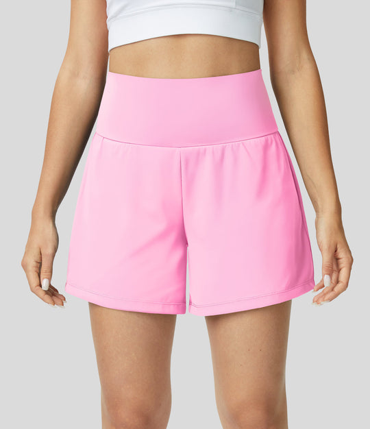 Hilara | 2-in-1 Yogashort mit Hoher Taille