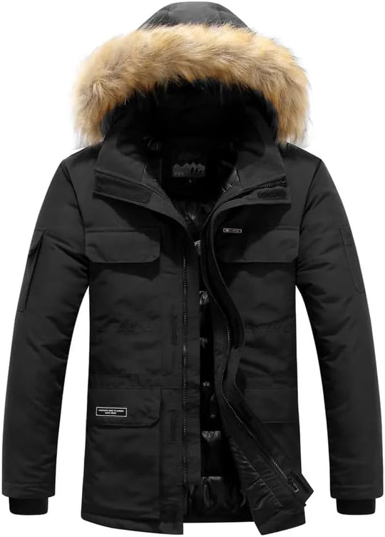 Bennett | Herren Winterparka mit Fellkragen