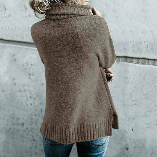 Maddoxy | Damen Rollkragen Pullover | Lange Ärmel