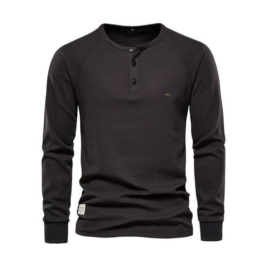 Johanin | Lässiges Herren-Henley-Shirt