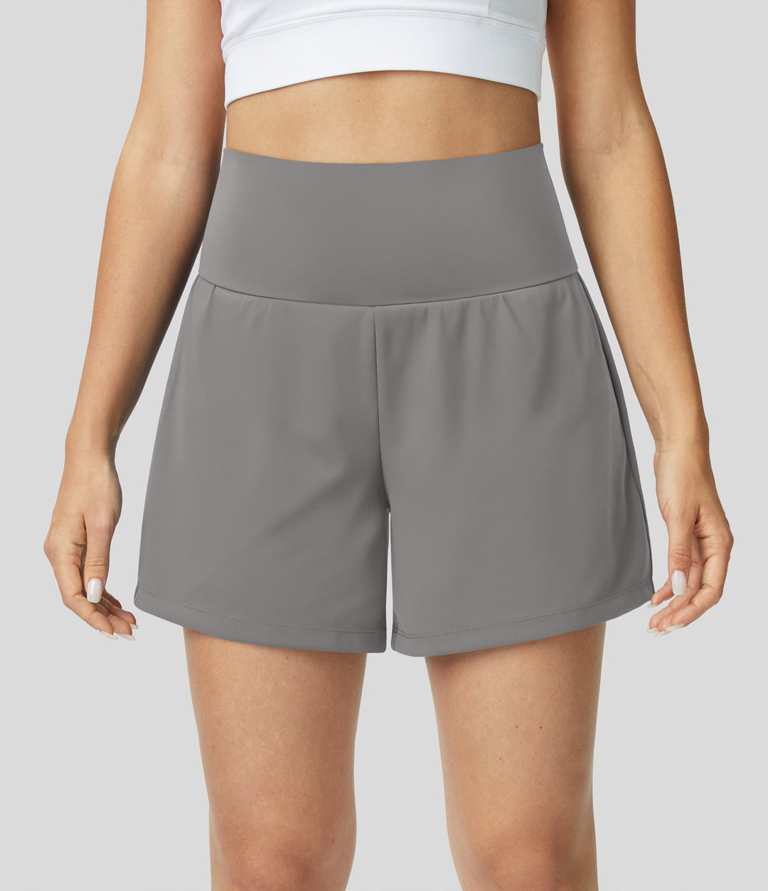 Hilara | 2-in-1 Yogashort mit Hoher Taille