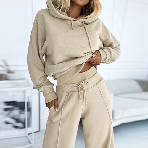 Anastasia | Lässiges Hoodie-Set mit weiter Hose