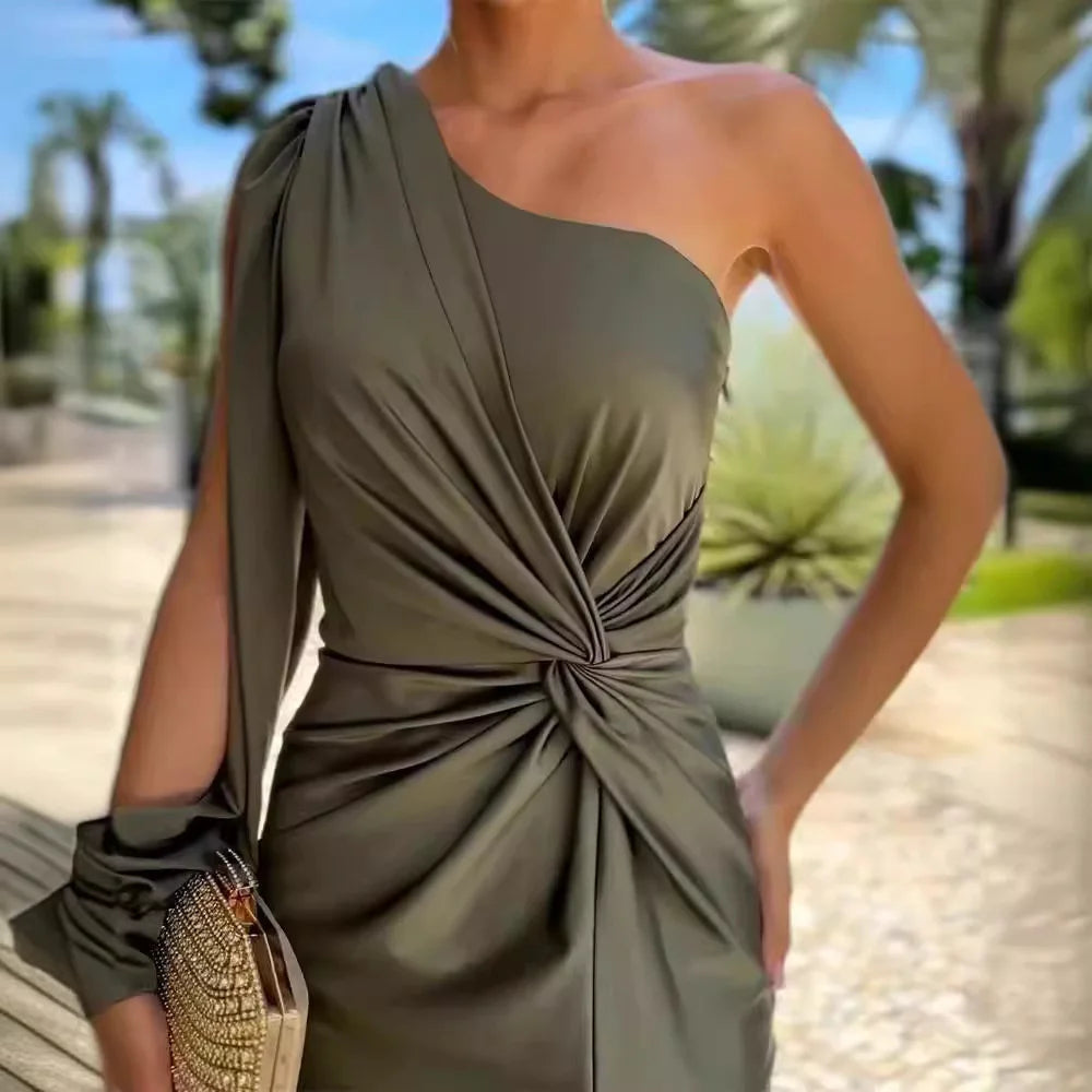 Ada | One-Shoulder-Langkleid