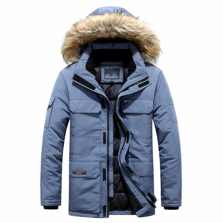 Bennett | Herren Winterparka mit Fellkragen