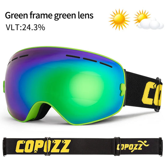 Unisex Ski Goggles UV400 Anti-Beschlag