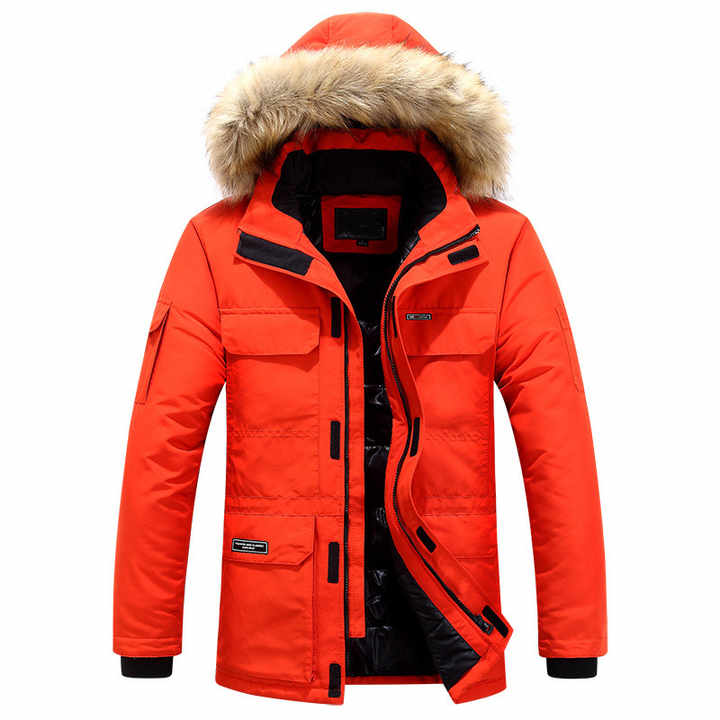 Bennett | Herren Winterparka mit Fellkragen