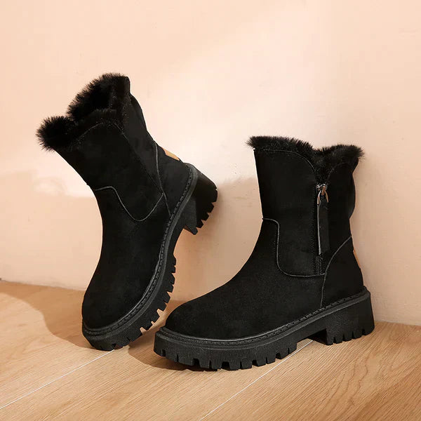 Gisevla | Damen Gepolsterte Winter Stiefel | Warme