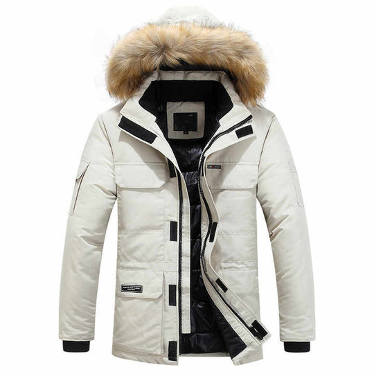 Bennett | Herren Winterparka mit Fellkragen