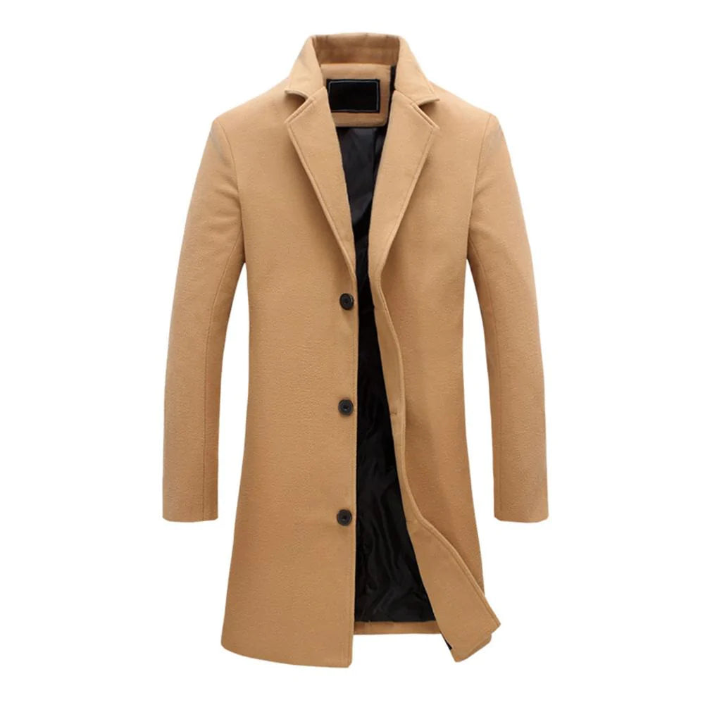 Florianeau | Elegante Lange Winterjacke für Herren