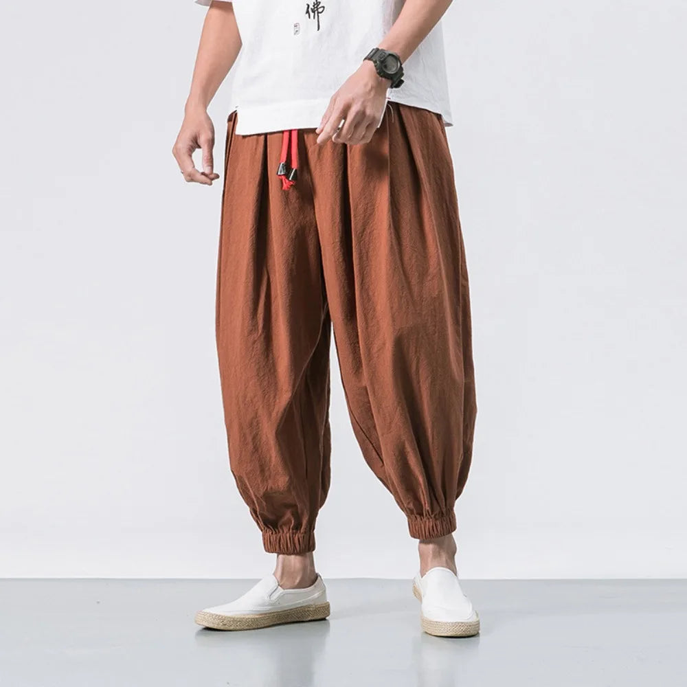 Cesare Herren Haremhose – Locker, Oversized & Stilvoll