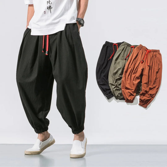 Cesare Herren Haremhose – Locker, Oversized & Stilvoll