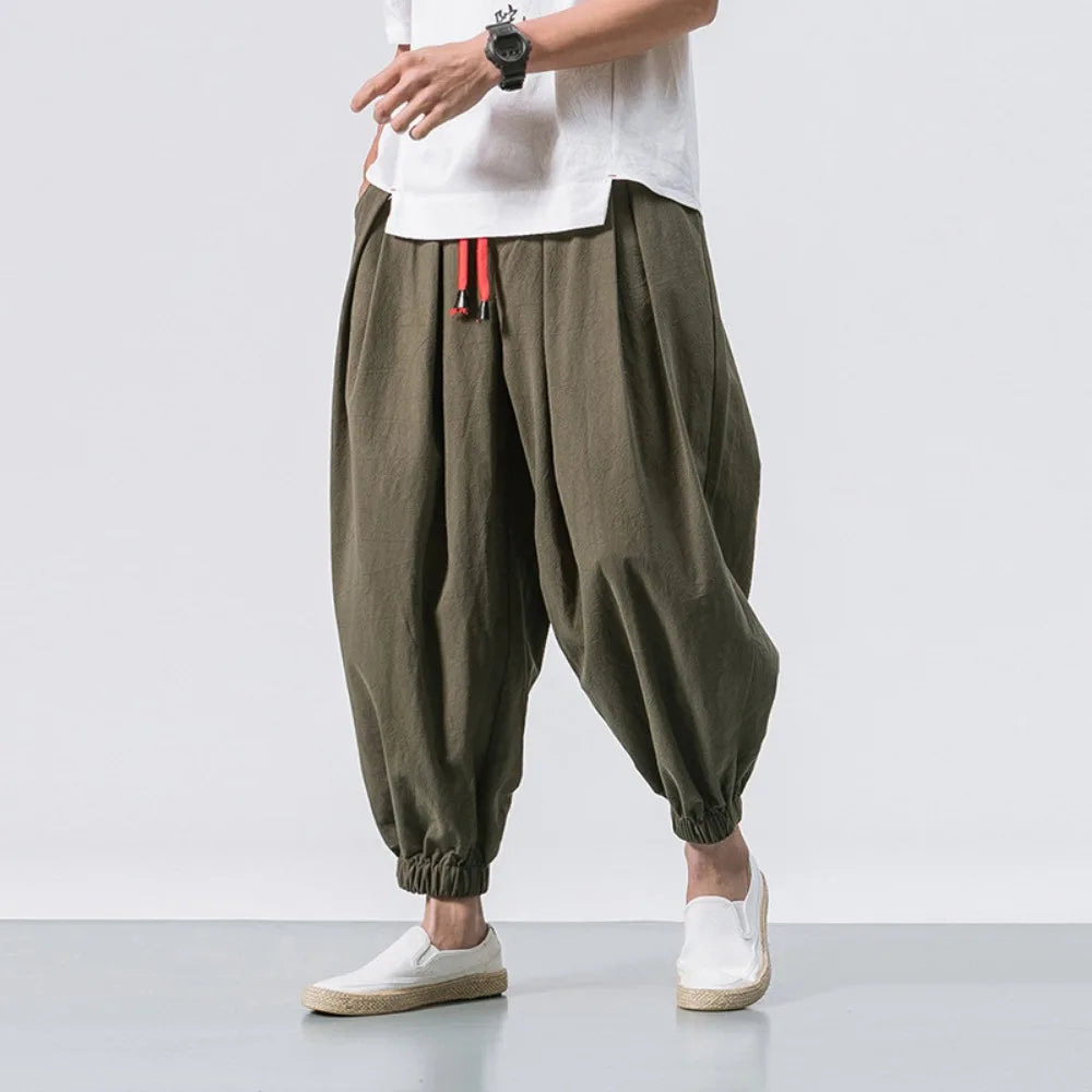 Cesare Herren Haremhose – Locker, Oversized & Stilvoll