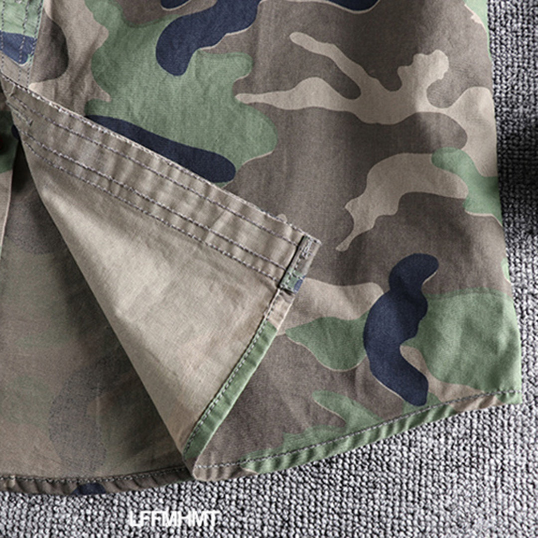 Sinclair | Camouflage-Hemd mit Brusttaschen