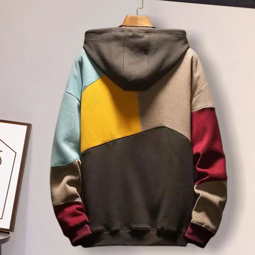 Ahmir | Lässiger Herren-Hoodie mit geometrischem Muster