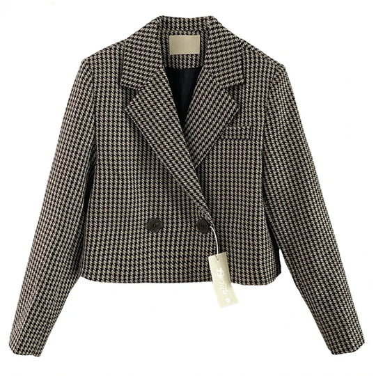 Yumi | Stylischer Crop top Blazer