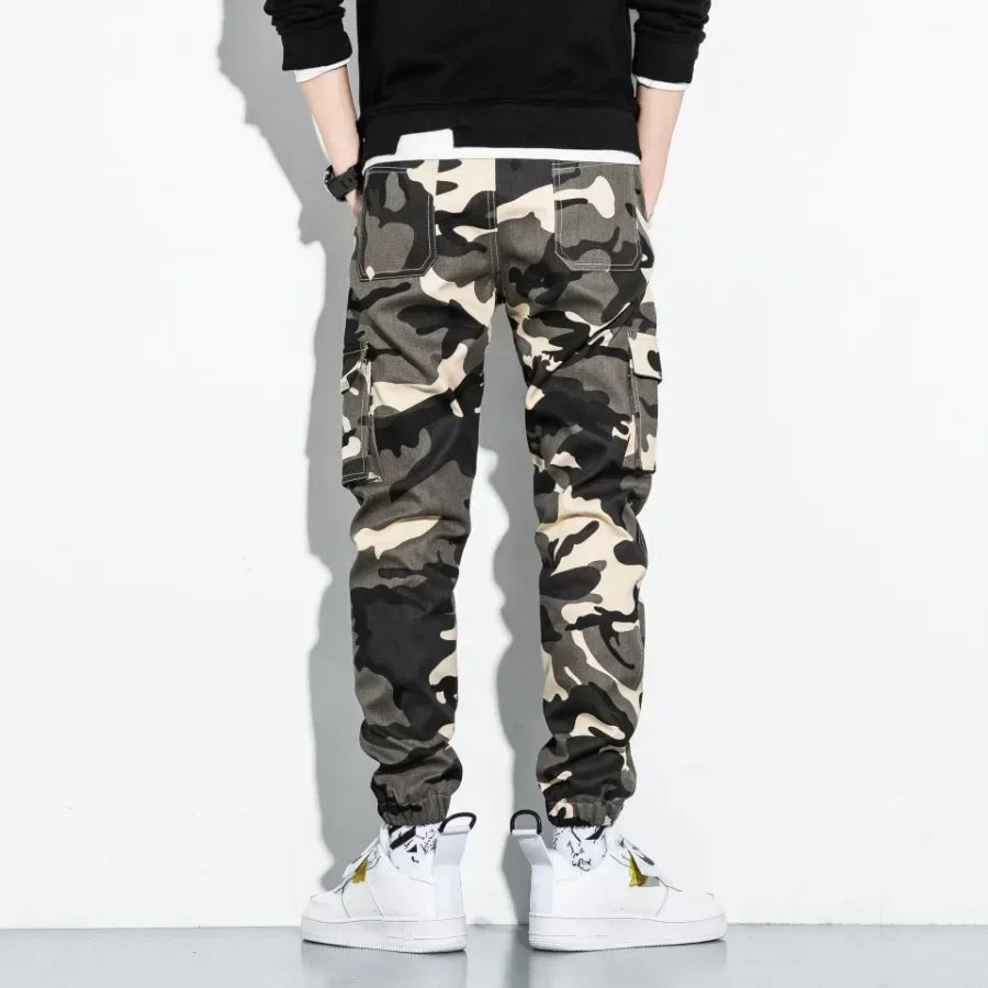 Bartolomeo | Herren Camo-Cargo-Hosen M-8XL