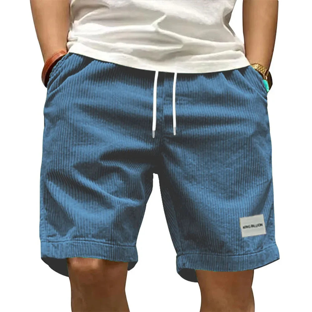 Damien Herren Cargoshorts – Retro Cord, Atmungsaktiv & Bequem