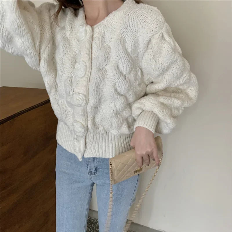 Millicent | Pullover mit Bubble-Ärmeln