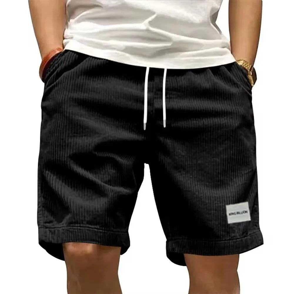 Damien Herren Cargoshorts – Retro Cord, Atmungsaktiv & Bequem