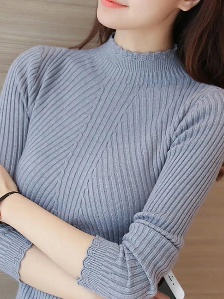 Liraeanne | Damen Rüschenpullover 2024