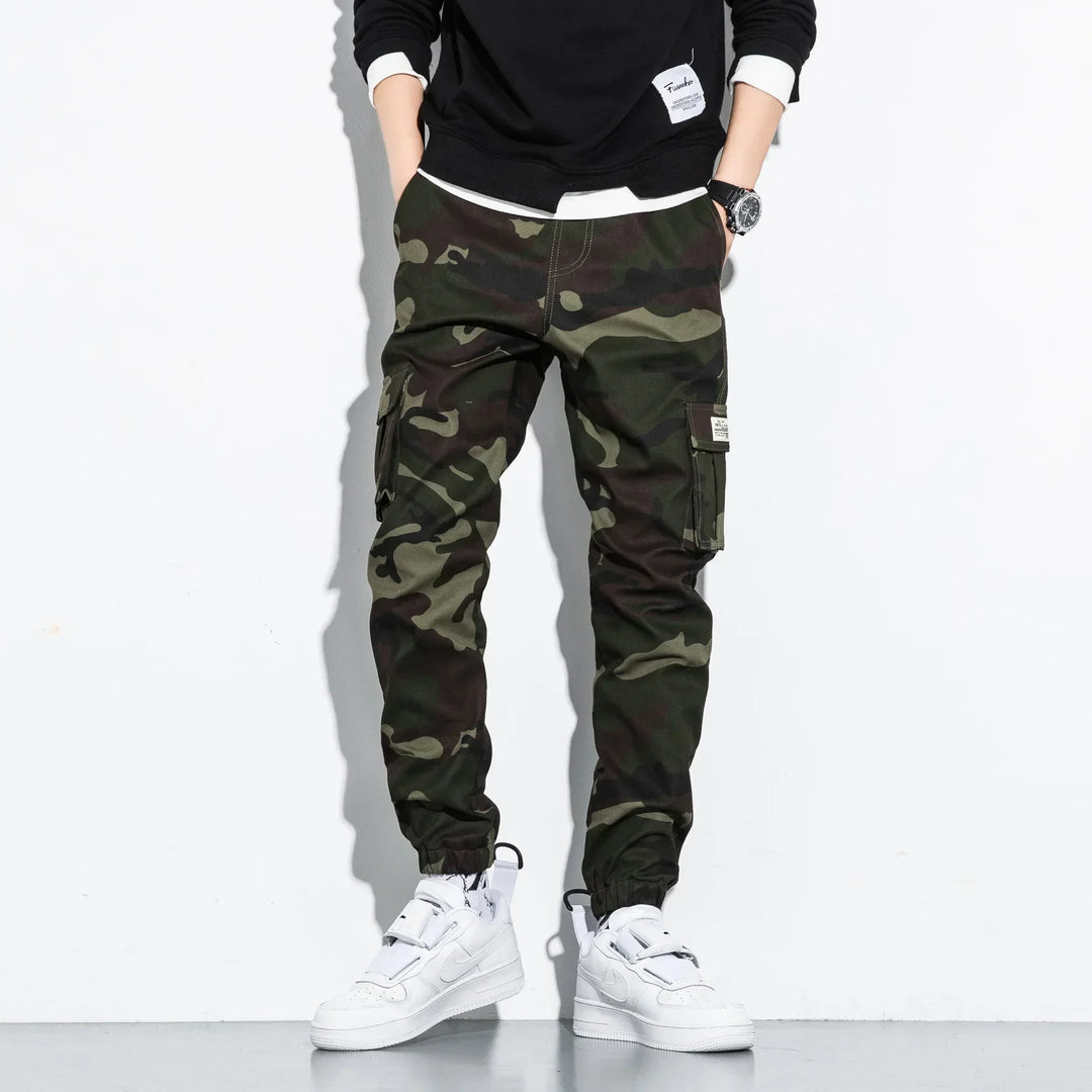 Bartolomeo | Herren Camo-Cargo-Hosen M-8XL