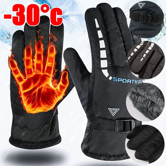 Thermo Winterhandschuhe – Wasserdicht & Rutschfest