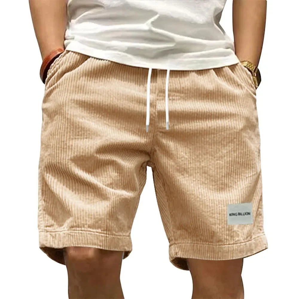 Damien Herren Cargoshorts – Retro Cord, Atmungsaktiv & Bequem