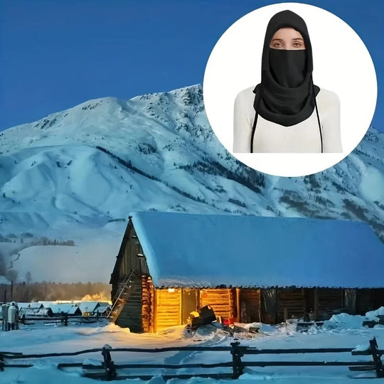 Unisex Winter Balaclava mit Kordelzug