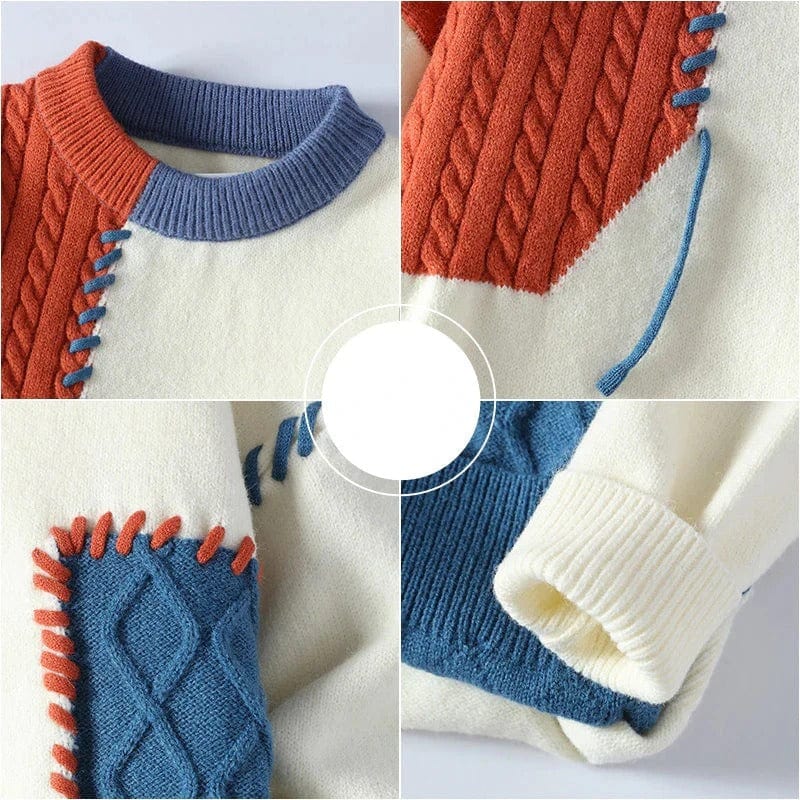 Ernesto | Stylischer Strickpullover mit modernem Design