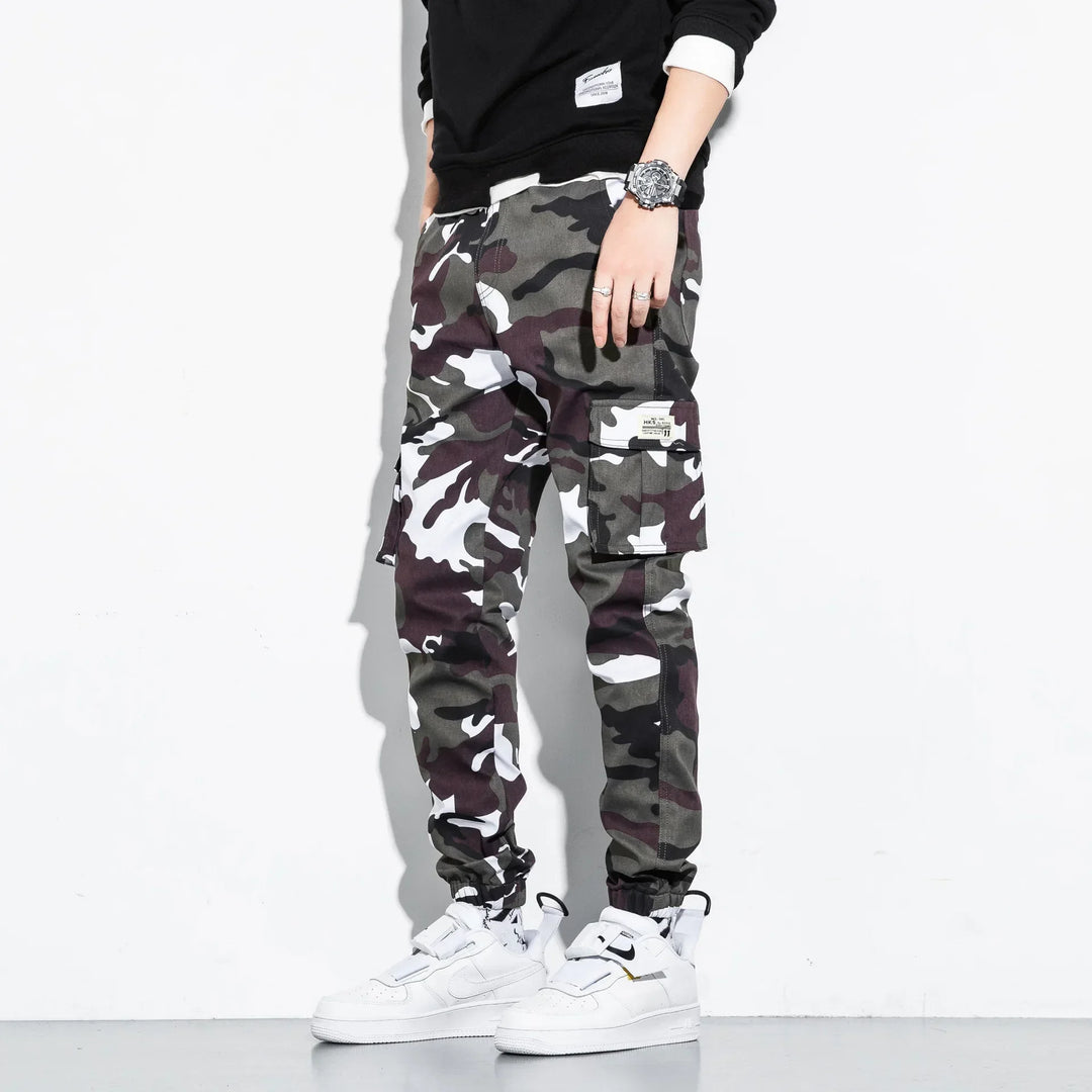 Bartolomeo | Herren Camo-Cargo-Hosen M-8XL