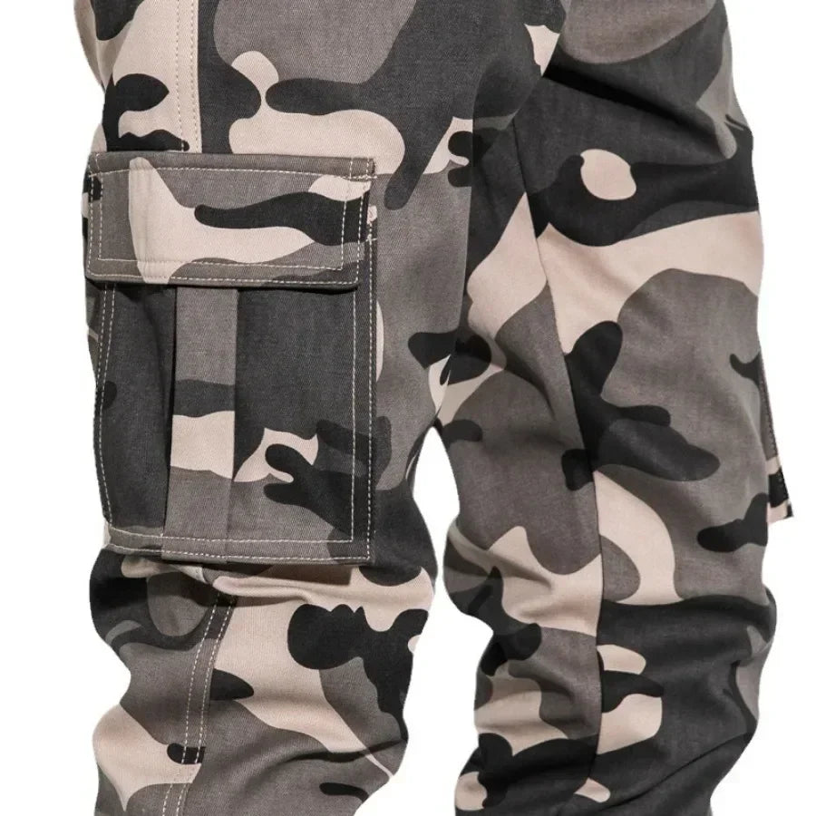 Bartolomeo | Herren Camo-Cargo-Hosen M-8XL