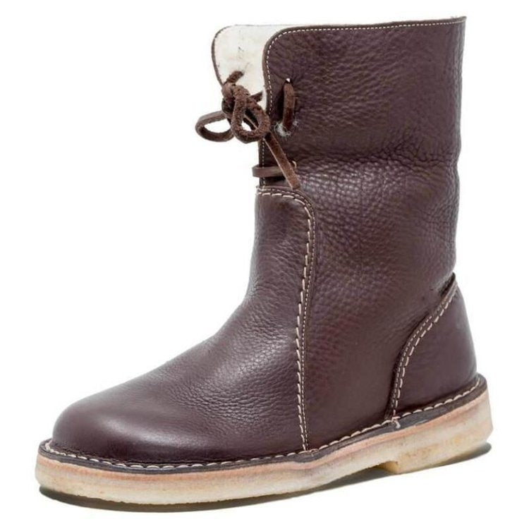 Ilsea | Damen Weiche Winter Stiefel | Mittellang