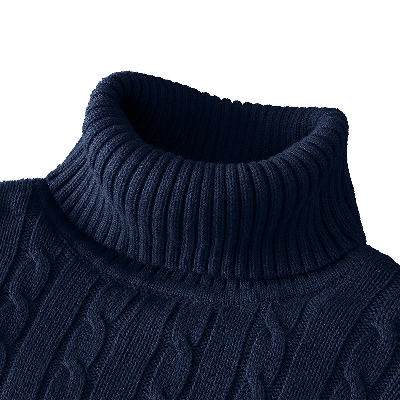 Keaton | Herren Rollkragenpullover aus Wolle