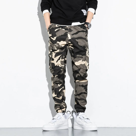 Bartolomeo | Herren Camo-Cargo-Hosen M-8XL