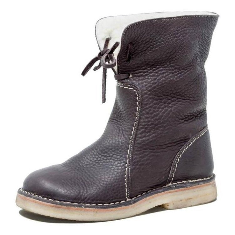 Ilsea | Damen Weiche Winter Stiefel | Mittellang