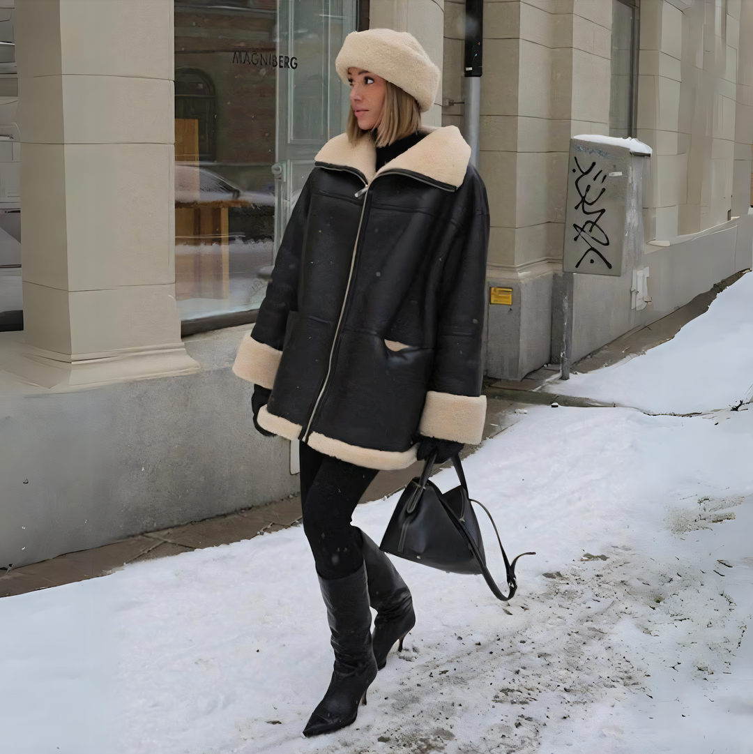 Thaliana | Winterjacke mit Pelzfutter