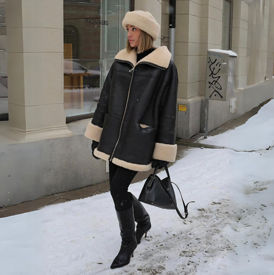 Thaliana | Winterjacke mit Pelzfutter