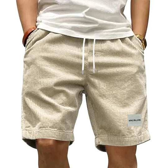 Damien Herren Cargoshorts – Retro Cord, Atmungsaktiv & Bequem