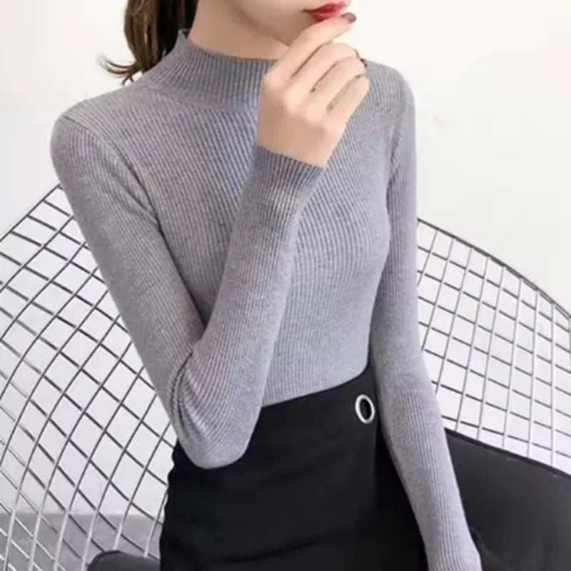 Giulietta | Damen Slim Fit Mock Neck Pullover